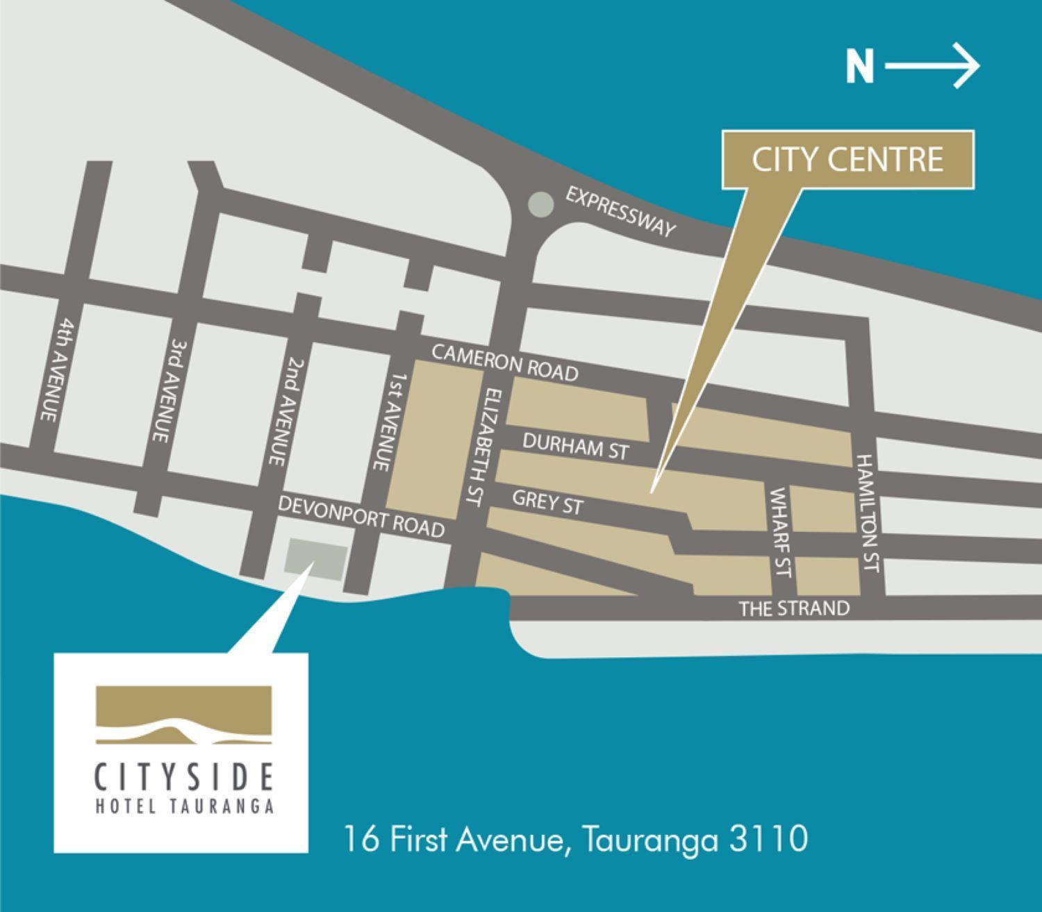 Cityside Hotel Tauranga Kültér fotó